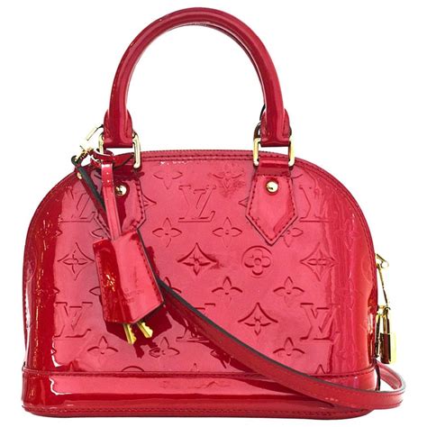 LOUIS VUITTON Spring Street Crossbody Bag red color 